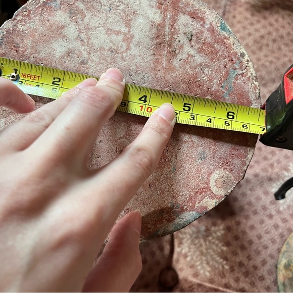 Vintage Aztec/Mayan Circle of Friends Terracotta Clay Candle Holder Set - Picture 5 of 10